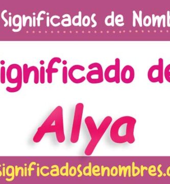 Significado de Alya