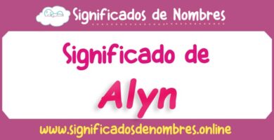 Significado de Alyn