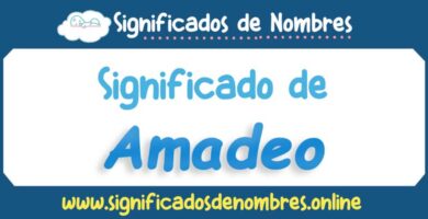 Significado de Amadeo