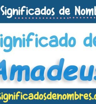 Significado de Amadeus