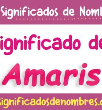 Significado de Amaris