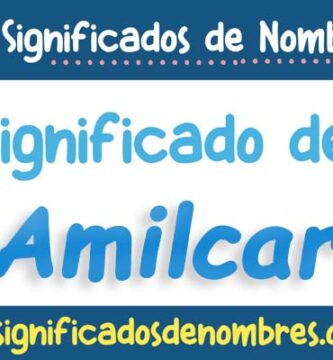 Significado de Amilcar