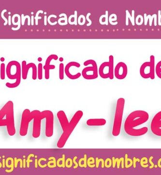 Significado de Amy Lee