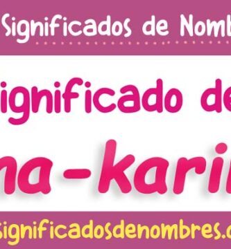 Significado de Ana Karina