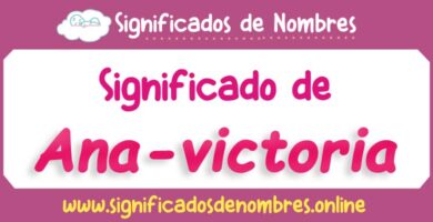 Significado de Ana Victoria