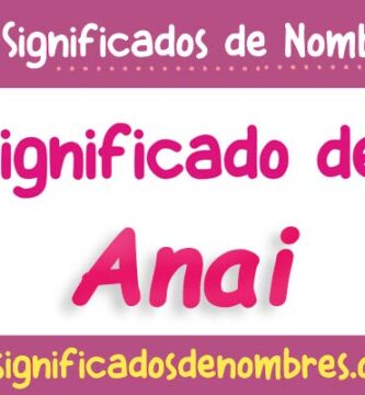 Significado de Anai