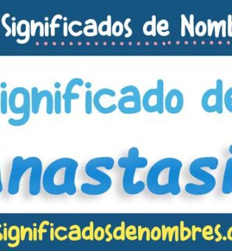 Significado de Anastasio