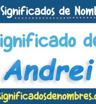 Significado de Andrei