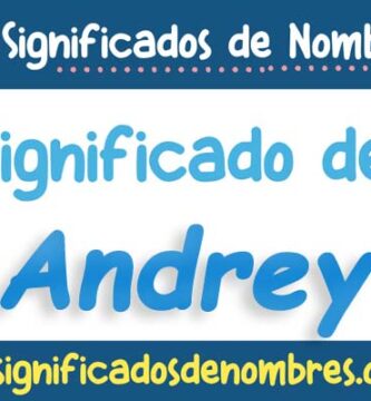 Significado de Andrey
