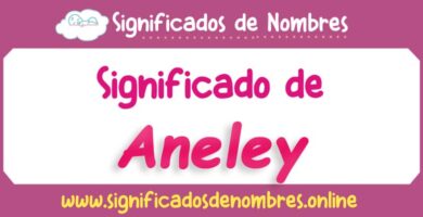 Significado de Aneley