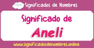 Significado de Aneli