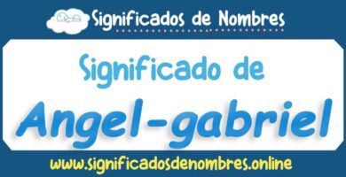 Significado de Angel Gabriel