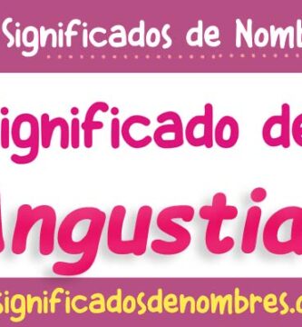 Significado de Angustias