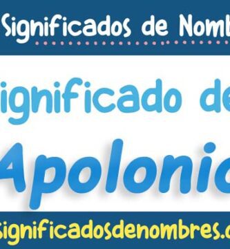 Significado de Apolonio