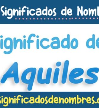 Significado de Aquiles