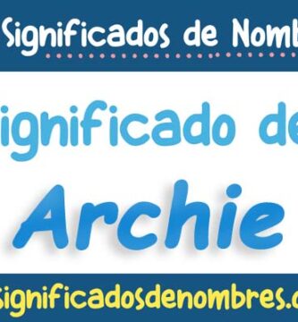 Significado de Archie