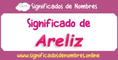 Significado de Areliz