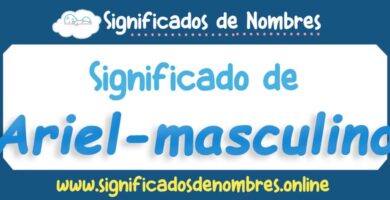 Significado de Ariel Masculino