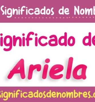 Significado de Ariela