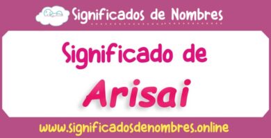 Significado de Arisai