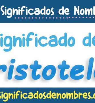 Significado de Aristoteles
