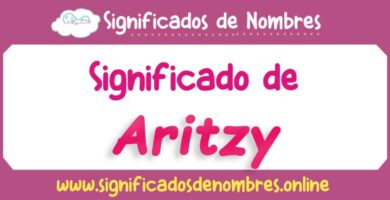 Significado de Aritzy