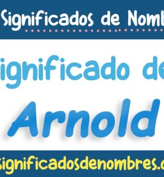 Significado de Arnold