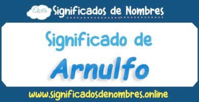 Significado de Arnulfo