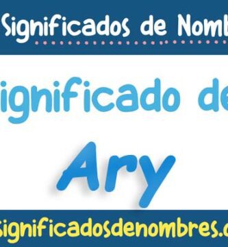 Significado de Ary