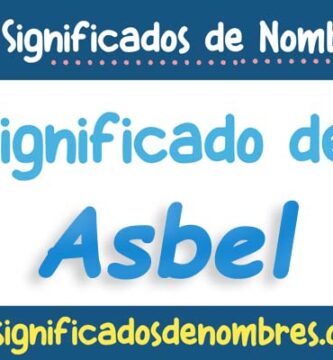 Significado de Asbel