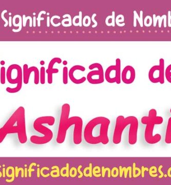Significado de Ashanti