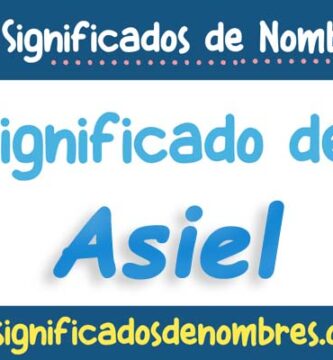 Significado de Asiel
