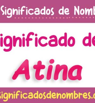 Significado de Atina