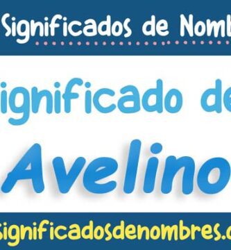 Significado de Avelino