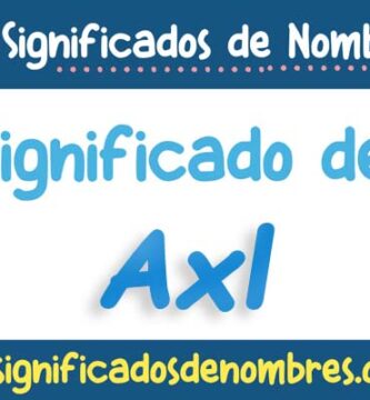 Significado de Axl