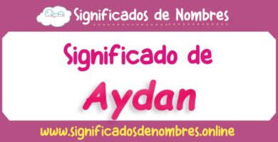Significado de Aydan