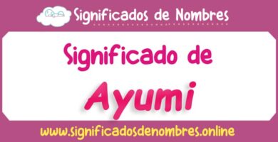 Significado de Ayumi