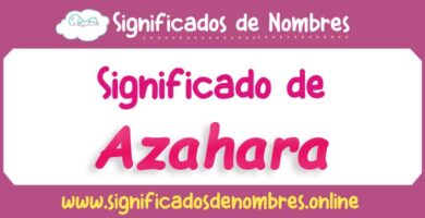 Significado de Azahara