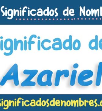 Significado de Azariel