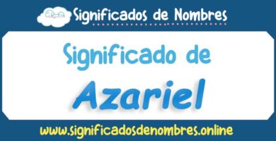 Significado de Azariel