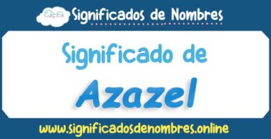 Significado de Azazel