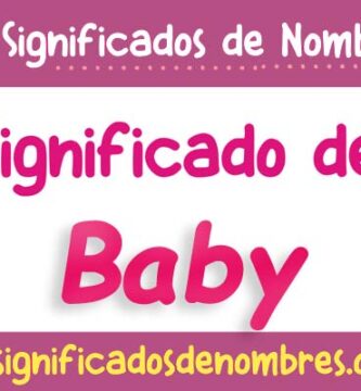 Significado de Baby