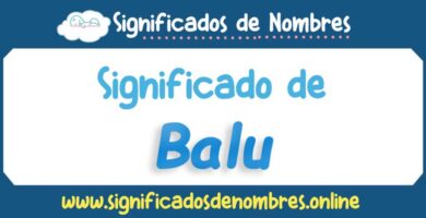 Significado de Balu