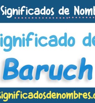 Significado de Baruch
