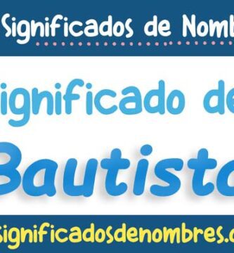 Significado de Bautista