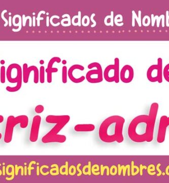 Significado de Beatriz Adriana