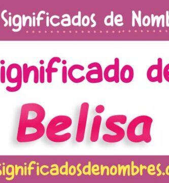 Significado de Belisa