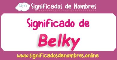 Significado de Belky