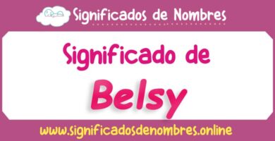 Significado de Belsy