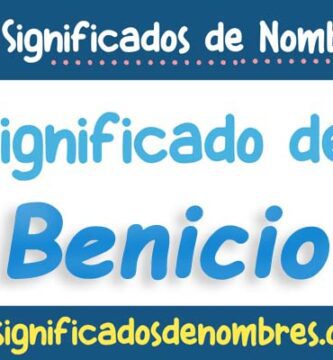 Significado de Benicio